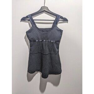 Lululemon | Move double strap tank in Charcoal Grey